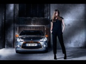 Citroen DS3 and hot girl