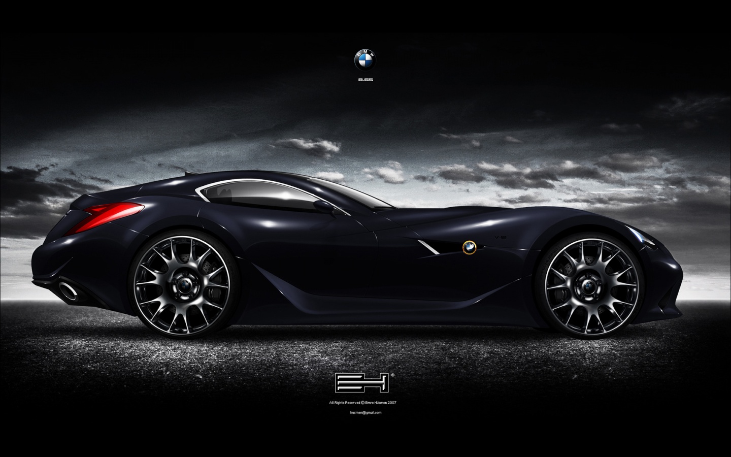 Bmw 8 Concept Art