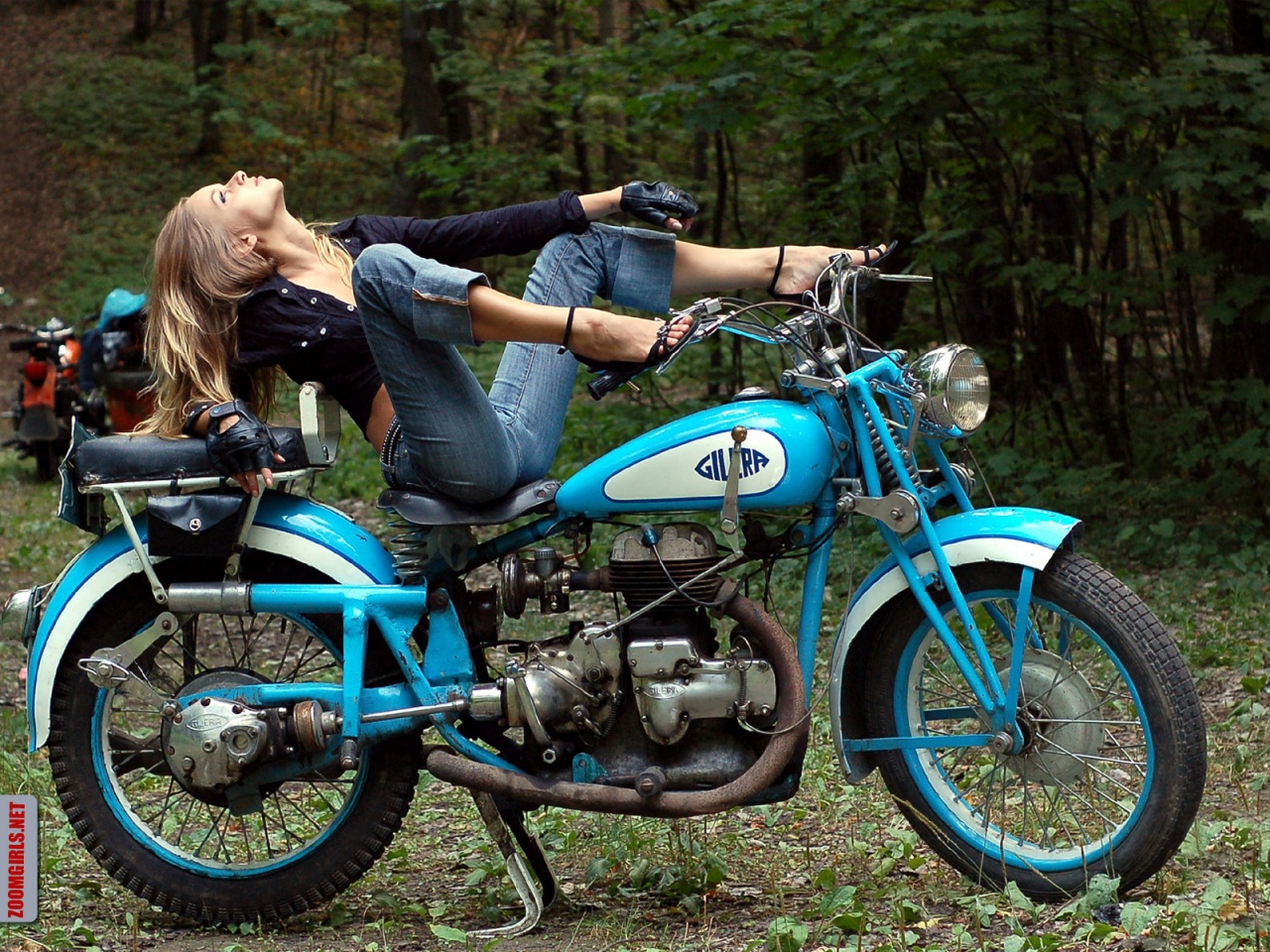 Classic Gilera bike