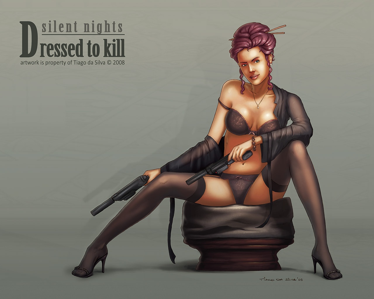 Dressed to Kill wallpaper by Grafik