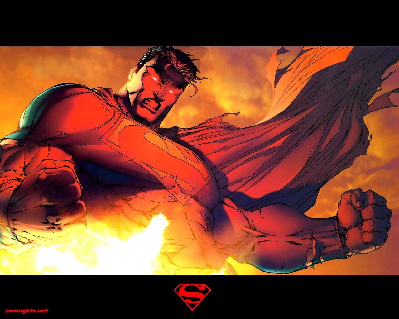 Superman enraged