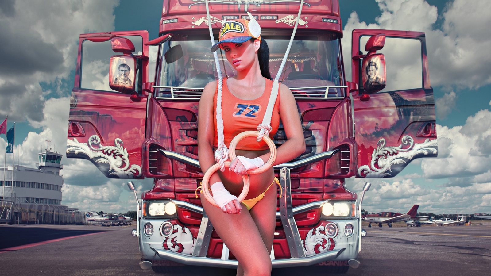 The hot trucker