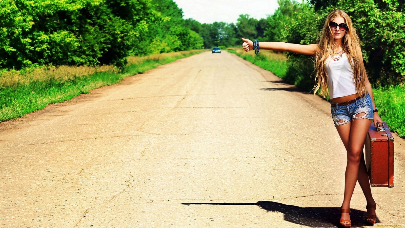 The sexy hitchhiker