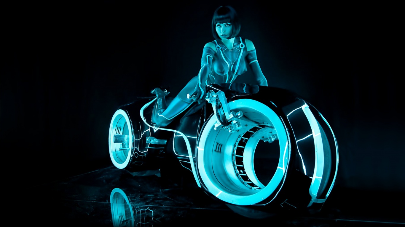 Tron Movie Babe