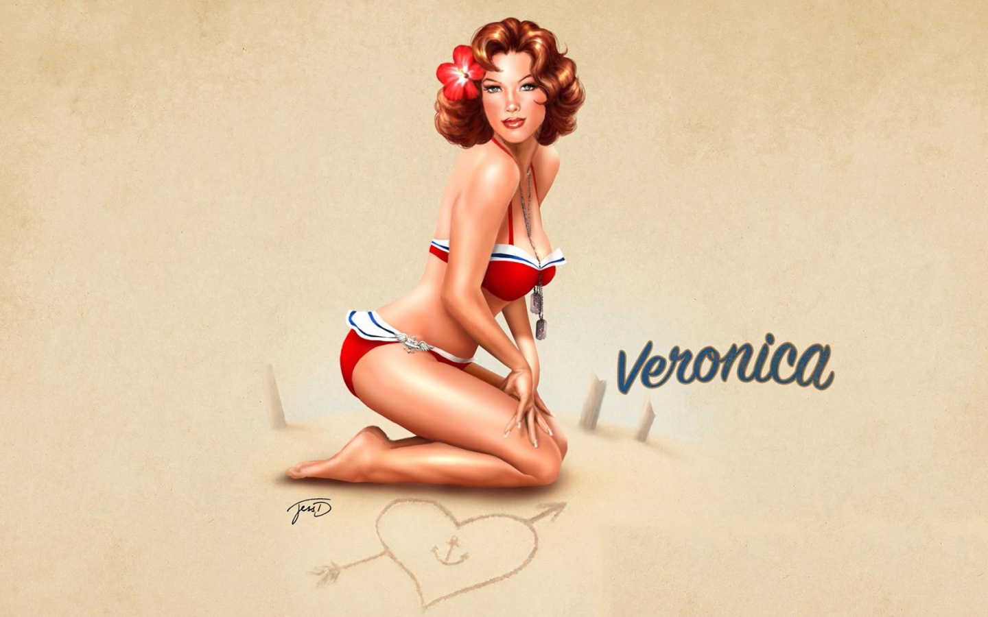 Veronica Pinup